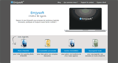 Desktop Screenshot of emjysoft.com